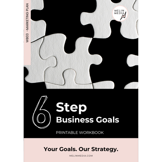 6 Step Workbook - Business Goals Digital PDF